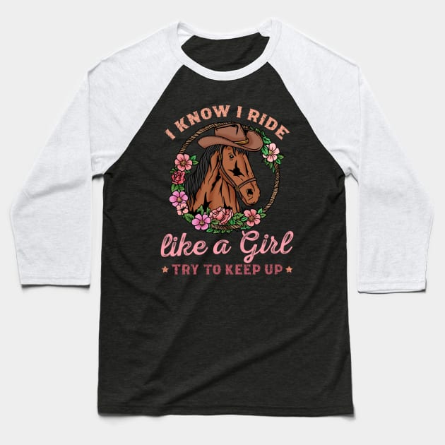 I'm Not Just Her Grandma I'm Also Her Biggest Fan Horseback Baseball T-Shirt by biNutz